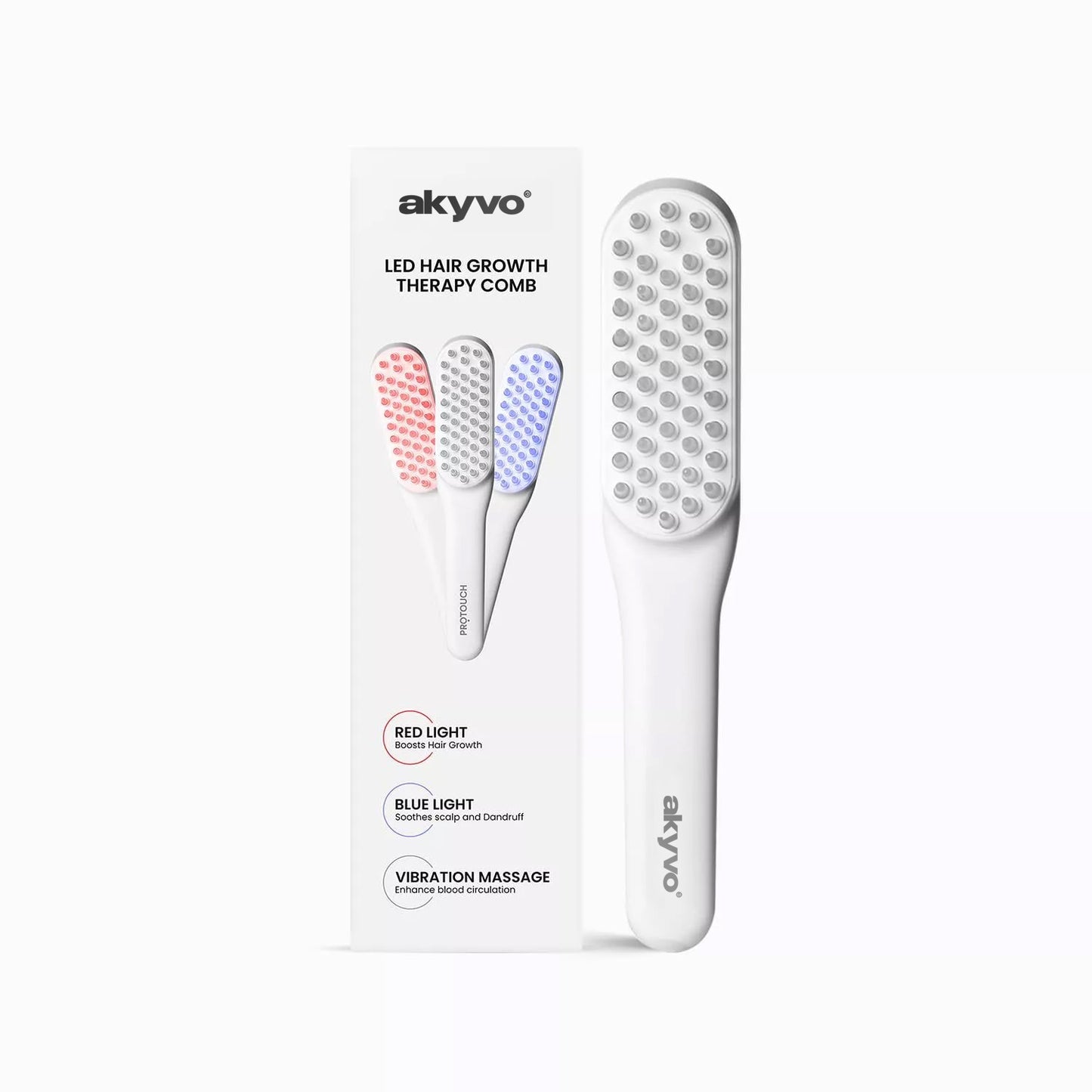 AKYVO™ 2.0 LED Hair Growth Brush Offer